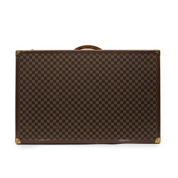 LOUIS VUITTON suitcase in damier ébène canvas