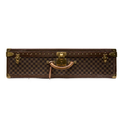 LOUIS VUITTON suitcase in damier ébène canvas