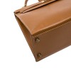 HERMES kelly 32 bag sellier in gold epsom leather