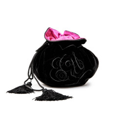 Minaudière EMMANUEL UNGARO velours noir