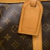  LOUIS VUITTON T 40 dog bag carrier in brown monogram canvas