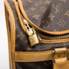  LOUIS VUITTON T 40 dog bag carrier in brown monogram canvas