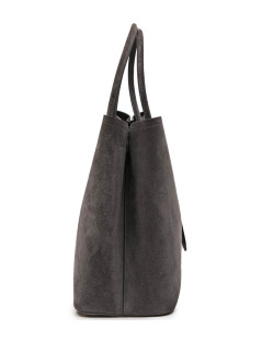 Sac PRADA en daim gris perle