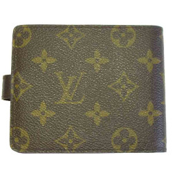 Couverture bloc note LOUIS VUITTON en toile monogram marron