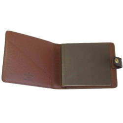 LOUIS VUITTON Notepad cover in brown monogram canvas