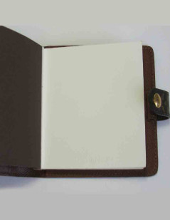 LOUIS VUITTON Notepad cover in brown monogram canvas