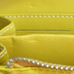 Compagnon GOYARD toile et cuir monogram jaune