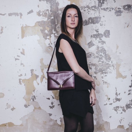 HERMES 'Constance' vintage bag in Black box leather - VALOIS