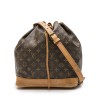 Sac LOUIS VUITTON "Noé" GM en toile et cuir