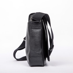 Sac MONTBLANC cuir grainé noir