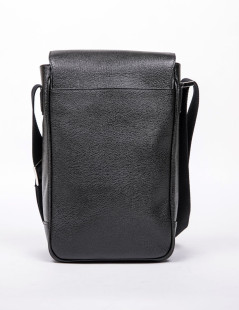 Sac MONTBLANC cuir grainé noir