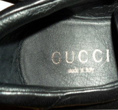 Baskets "Sneakers" GUCCI noires