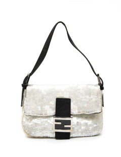 Sac baguette FENDI à sequins