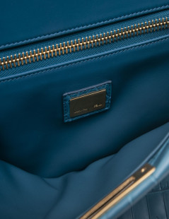 Peekaboo Fendi bleu turquoise