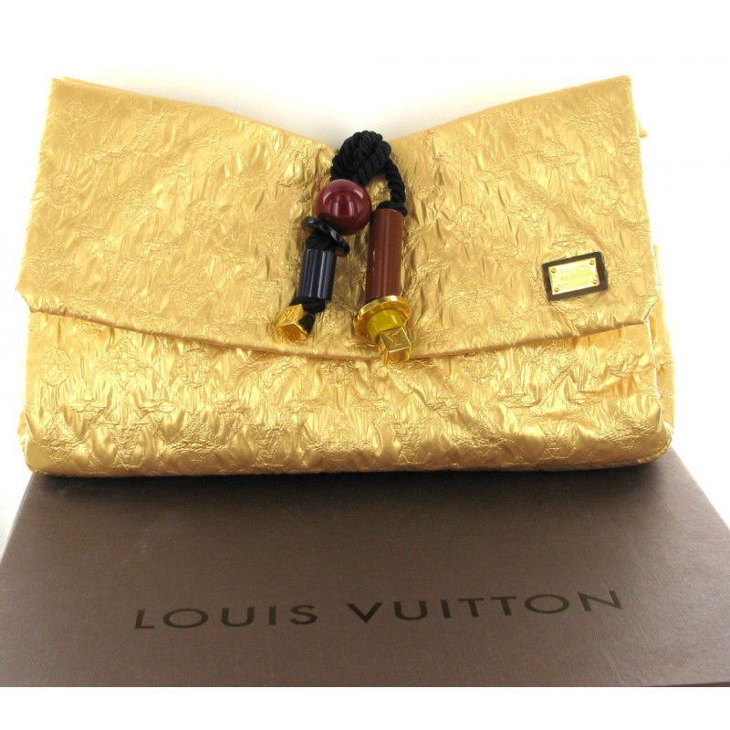 Louis Vuitton Monogram Limelight African Queen Clutch Bag at