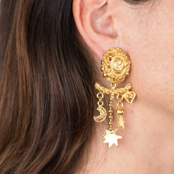 Boucles d'oreilles clips CHRISTIAN LACROIX vintage