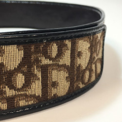 Vintage Christian Dior Belt brown monogram