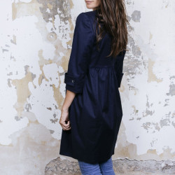 Robe manteau STELLA MC CARTNEY bleu 