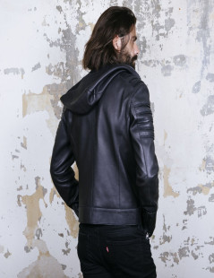 Perfecto T 48 KARL LAGERFELD en cuir  noir zip