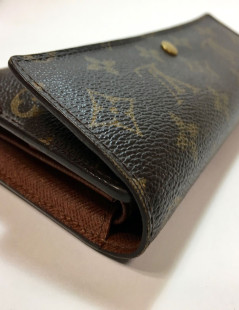 LOUIS VUITTON wallet in brown monogram canvas