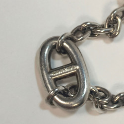 HERMES Farandole chain bracelet in sterling silver