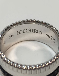 Bague BOUCHERON T58 Quatre Black Edition Small 