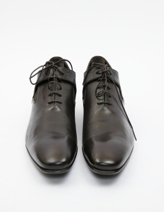 Chaussures "Delaware Richelieu" LOUIS VUITTON T44 cuir marron