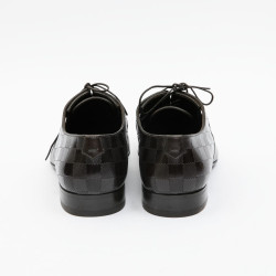 Chaussures "Delaware Richelieu" LOUIS VUITTON T44 cuir marron