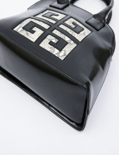 Mini sac GIVENCHY verni noir 