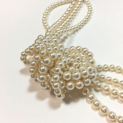 Bijou de tête CHANEL perles nacrées