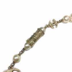 Bijou de tête CHANEL perles et métal doré