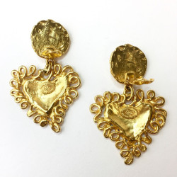 Boucles d'oreille clips CHRISTIAN LACROIX Vintage