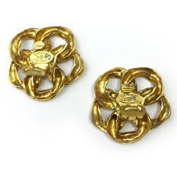 Boucles d'oreille clips CHANEL Vintage