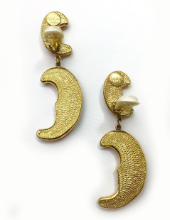 Boucles d'oreille clip SONIA RYKIEL