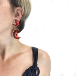 Boucles d'oreille clip SONIA RYKIEL