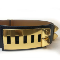 Ceinture CDC HERMES collier de chien 