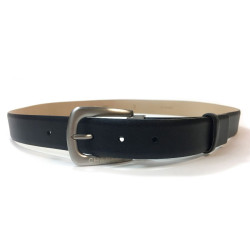 Ceinture T 95 CHANEL en cuir noir