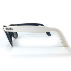 Lunettes de soleil RAY BAN blanches