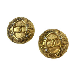 Boucles d'oreille clips CHANEL Vintage