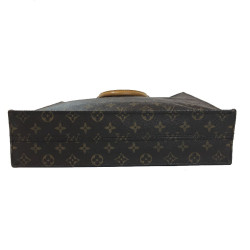 Sac "Plat" LOUIS VUITTON en toile monogram marron