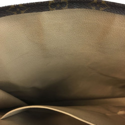 Sac "Plat" LOUIS VUITTON en toile monogram marron