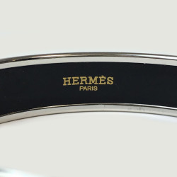 Bracelet HERMES émail blanc