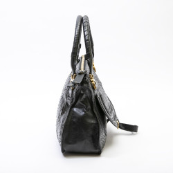 Sac "Marcie" CHLOE en python noir