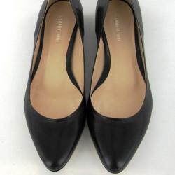 Ballerines CERRUTI 1881 en cuir lisse noir T39