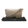 CHANEL boy bag in beige leather