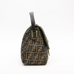 FENDI bag in brown monogram canvas