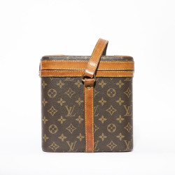 Vanity case LOUIS VUITTON toile monogram Vintage