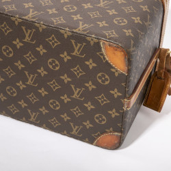 Vanity case LOUIS VUITTON toile monogram marron Vintage