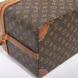 Vanity case LOUIS VUITTON toile monogram marron Vintage