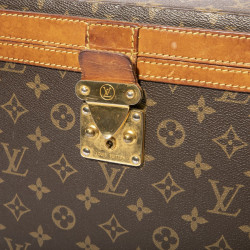 Vanity case LOUIS VUITTON toile monogram marron Vintage